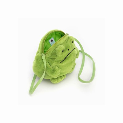 Jellycat Ricky Rain Frog Bag USA | 80913WMLO